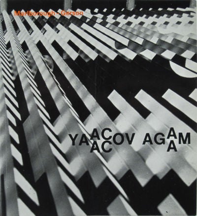 Item #00351.2 Yaacov Agam. Inscribed to "Fred" Weisman? Yaacov Agam, New York Marlborough-Gerson Gallery.
