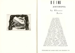Being Antinova, cloth edition. Eleanor Antin.