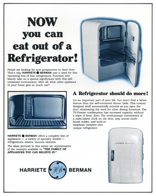 The Family Appliances You Can Believe In. May 29–July 3, 1983. With letter-size poster.
