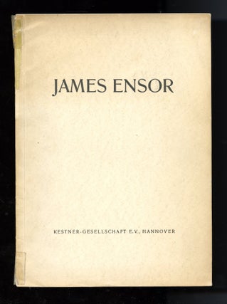 Item #09001 James Ensor: Festschrift zur erste deutsche Ensor-Austellung. James Ensor, Kestner...