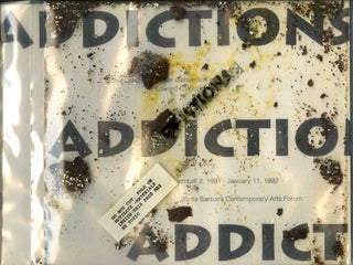 Item #10001 Addictions. An artist's book by Walter Gabrielson & Edward C. Wortz; Santa Barbara...