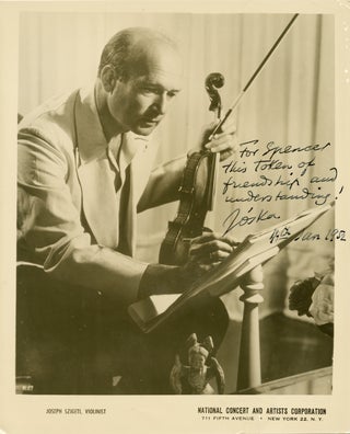 Signed & inscribed musical photographs: a collection of 60 examples + related material