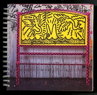 Keith Haring. 1982. First printing, with sticker laid in
