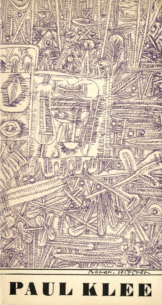 Item #17506 Paul Klee: aquarelles et dessins. Paul. Grohmann Klee, Will.