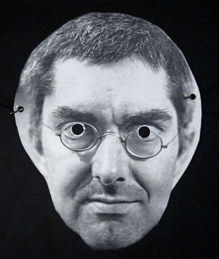Item #20811 Mask of George Maciunas by Peter Moore, 1973. George. Moore Maciunas, Peter