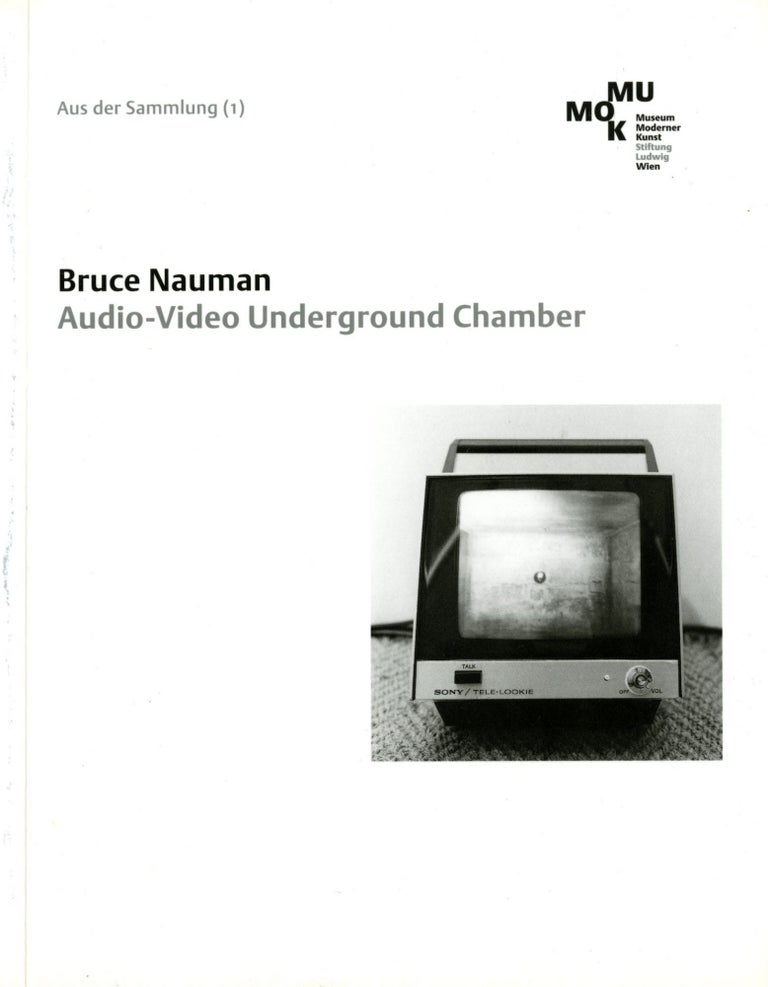 Item #24501 Audio-video underground chamber. Bruce Nauman.