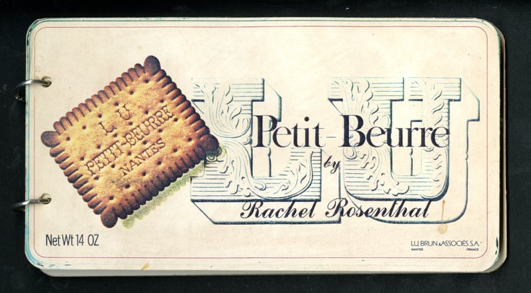 Item #27427 Le petit beurre: an autobiography. Signed & numbered. Rachel Rosenthal.
