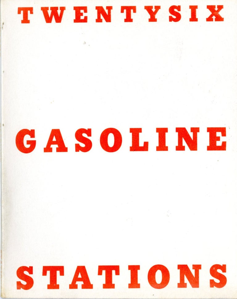 Item #28002.4 Twentysix gasoline stations. Third edition, 1969. Edward Ruscha.