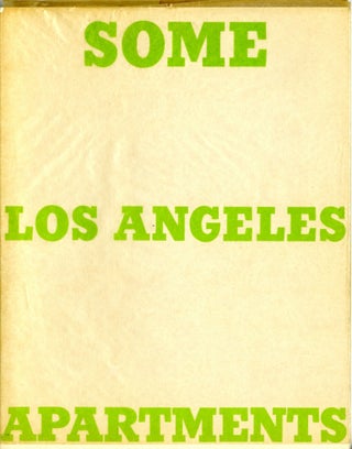 Some Los Angeles apartments. Second edition, 1970
