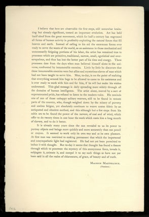 Camera work number 2 (April 1903) supplement; facsimile letter supplied with number 3 (July 1903)