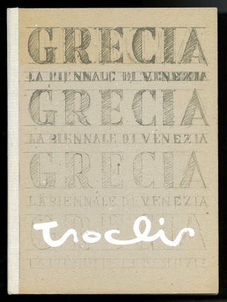 Item #32551 C Toclis 42.A Biennale di Venezia. Signed by Melina Mercouri. Costas Tsoklis, Kostas...