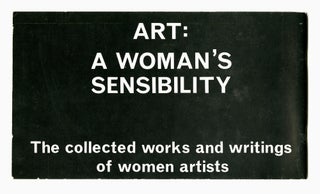 Art: a woman's sensibility