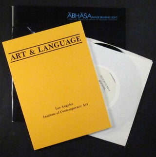 Item #47201 Collaborations. Art & Language. PLUS Abhasa: image-bearing light. PLUS Music from...