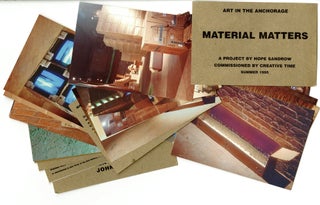 Material Matters: art in the Anchorage. Inscribed