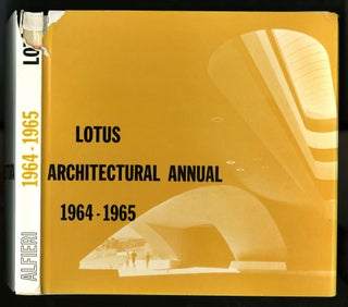 Item #67051.1 Lotus architectural annual; annuario dell'architettura; annuaire de l'architecture,...