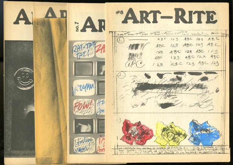 Item #68802 Art-Rite, numbers 1-21 complete (with a facsimile of no. 21). Edit deAk, Walter Robinson, eds.