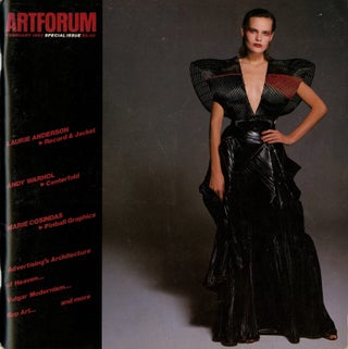Item #69081.1 Artforum. Volume XX (20), number 6, February 1982. Special issue with record by...