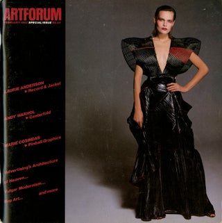 Item #69081.1 Artforum. Volume XX (20), number 6, February 1982. Special issue with record by...
