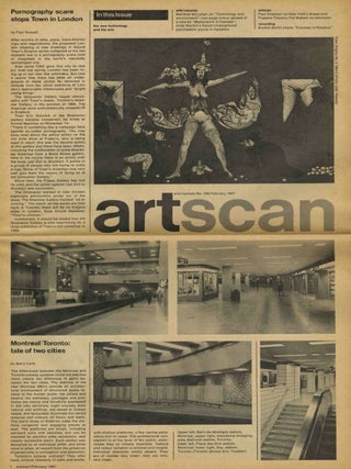ArtsCanada: the new technology and the arts. February 1967, issue no. 105