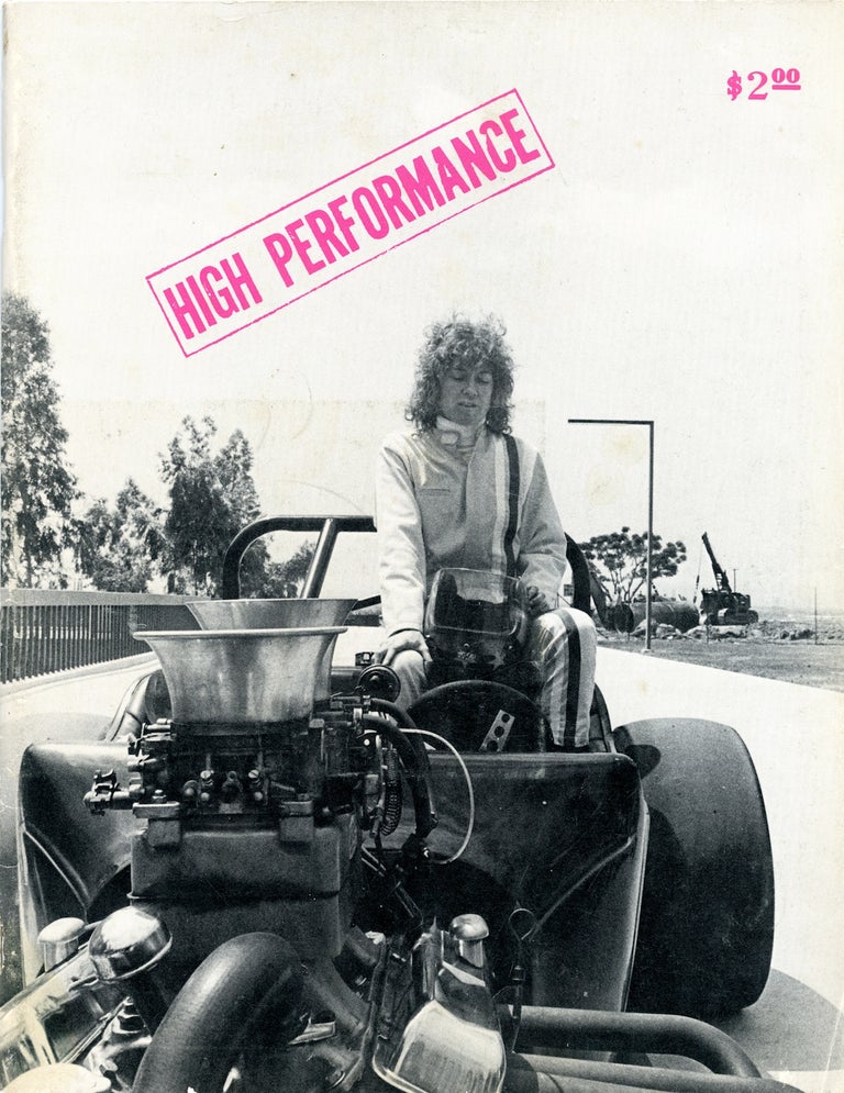 Item #73503 High performance: the performance art quarterly, Volume 1, number 1, February 1978. Linda Frye Burnham, Suzanne Lacy.