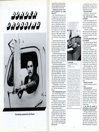 High performance: the performance art quarterly. Issue no. 5, volume 2, number 1, March 1979