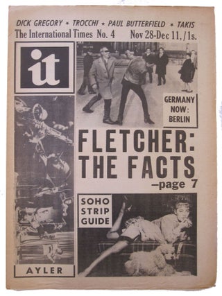 Item #74755 International times IT Number 4, Nov 28-Dec 11, 1966. Tom McGrath, ed