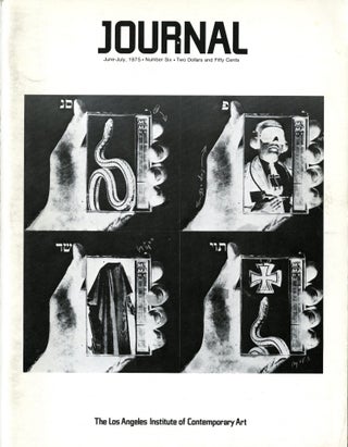 Journal. [Alternate title: LAICA Journal.] Los Angeles Institute of Contemporary Art. Numbers 1-48, June 1974–1987. Complete