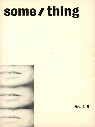 Some/thing. No. 1 through nos. 4 & 5, Spring 1965–Summer 1968 (complete)