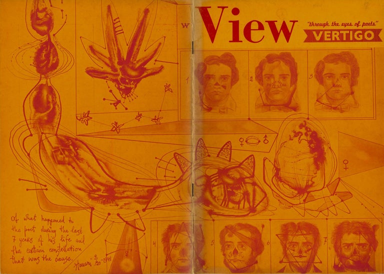Item #79055 View: through the eyes of poets. 2nd series, no. 3, Oct. 1942. Vertigo issue. Charles Henri Ford, ed., pub, Max Ernst, pub.