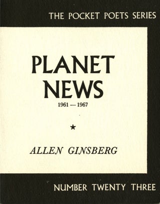 Item #88401 Planet news 1961-1967. True first edition. Allen Ginsberg
